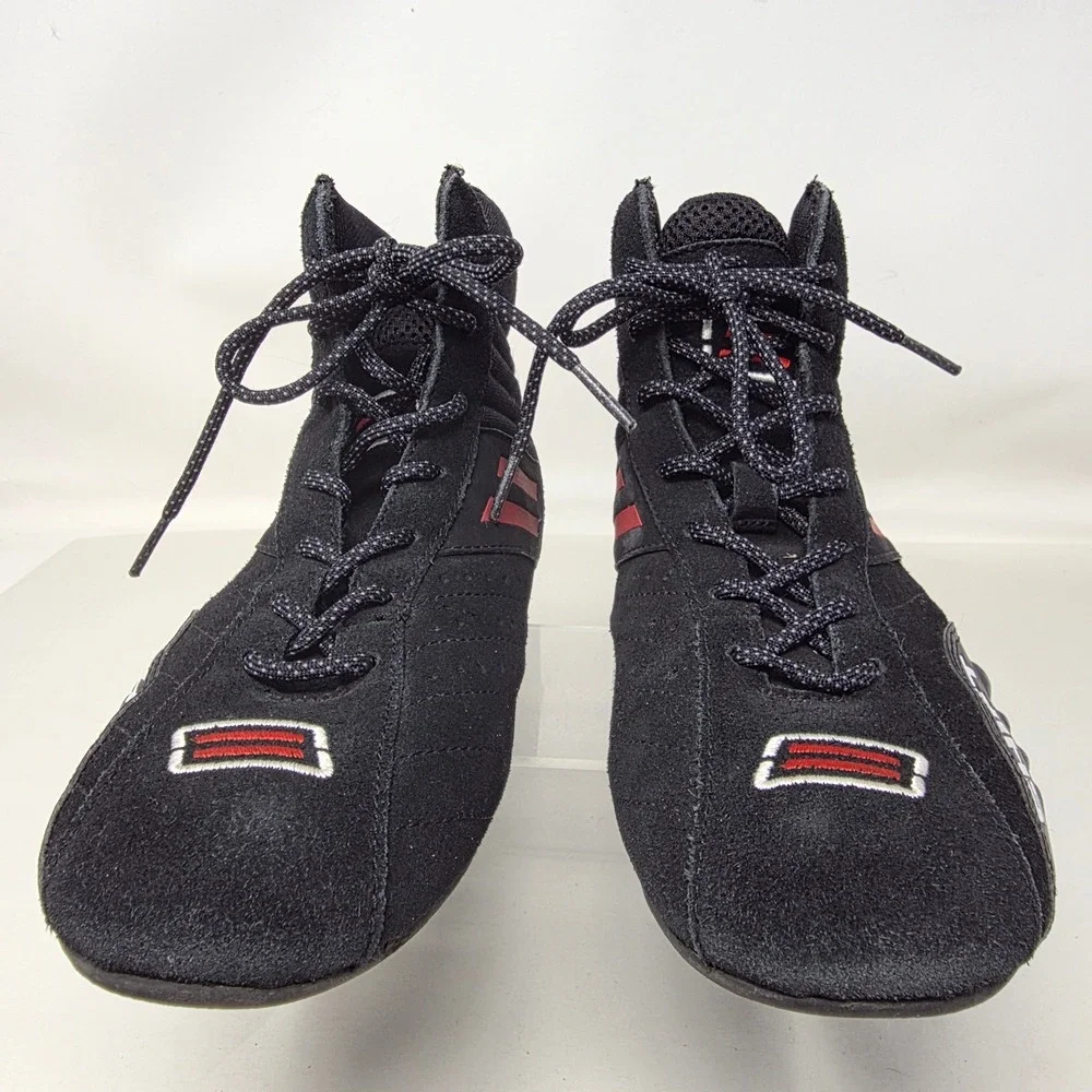 Shift Apex Motorcycle Riding Shoes Mens 6.5 Black Red Street Racing Boots